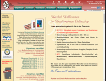 Tablet Screenshot of kreativrahmen.de